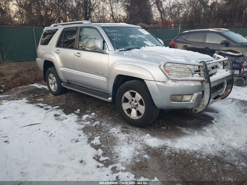 2003 Toyota 4Runner Limited V8 VIN: JTEBT17RX38002687 Lot: 43955408