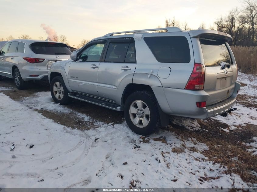 2003 Toyota 4Runner Limited V8 VIN: JTEBT17RX38002687 Lot: 43955408