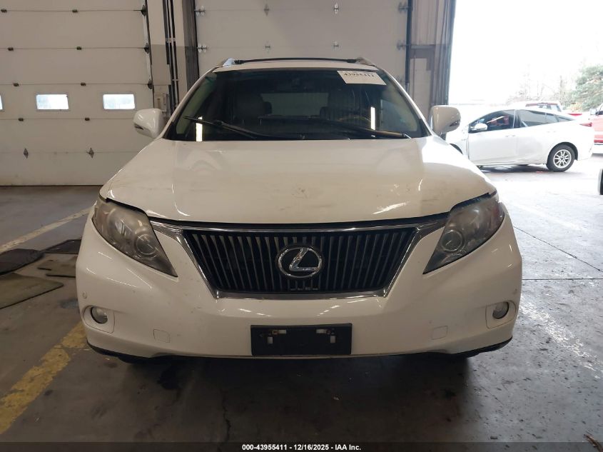 2010 Lexus Rx 350 VIN: 2T2BK1BA1AC058216 Lot: 43955411