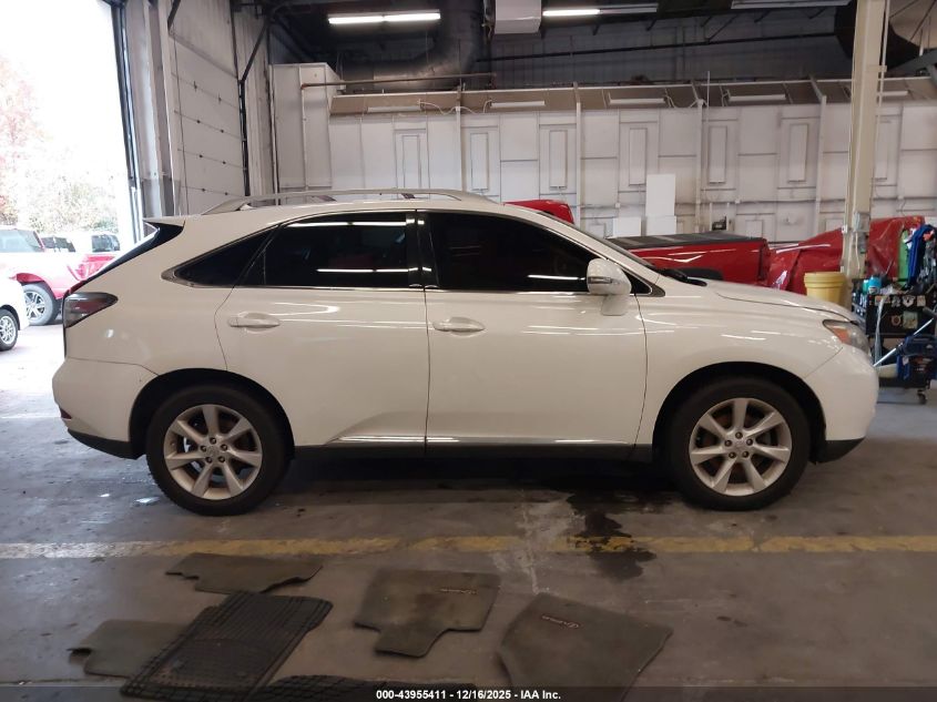 2010 Lexus Rx 350 VIN: 2T2BK1BA1AC058216 Lot: 43955411