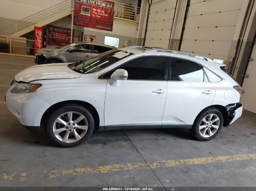 2010 Lexus Rx 350 VIN: 2T2BK1BA1AC058216 Lot: 43955411