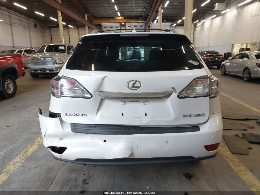 2010 Lexus Rx 350 VIN: 2T2BK1BA1AC058216 Lot: 43955411