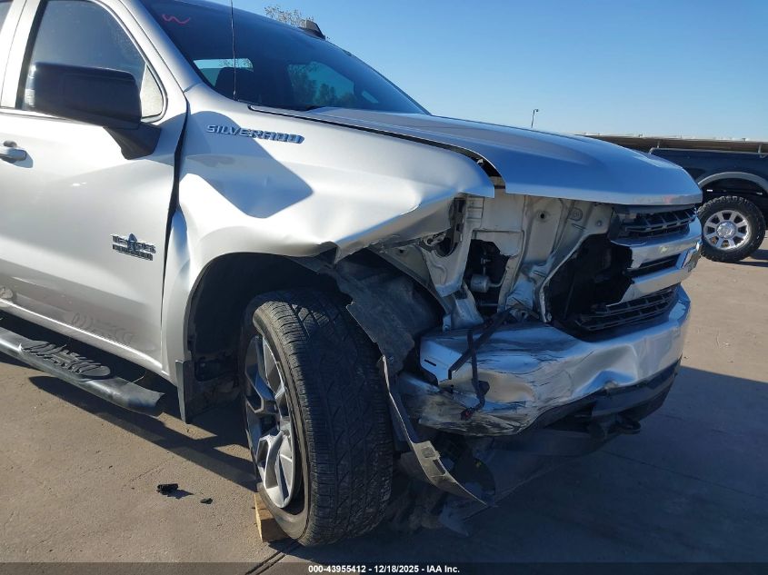 2020 Chevrolet Silverado 1500 2Wd Short Bed Rst VIN: 3GCPWDED7LG121754 Lot: 43955412