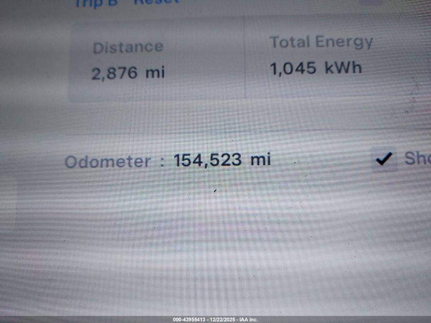 2016 Tesla Model X 60D/70D/75D/90D/P100D VIN: 5YJXCBE22GF003831 Lot: 43955413