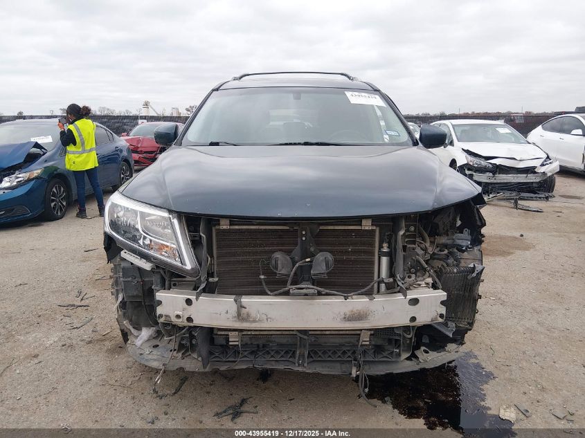 2013 Nissan Pathfinder Sl VIN: 5N1AR2MN8DC611888 Lot: 43955419