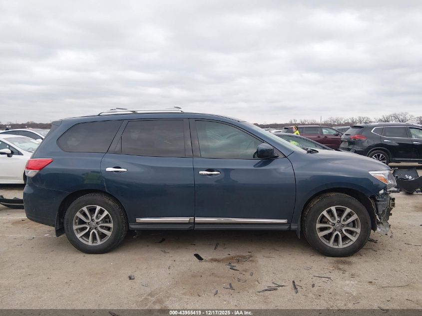 2013 Nissan Pathfinder Sl VIN: 5N1AR2MN8DC611888 Lot: 43955419