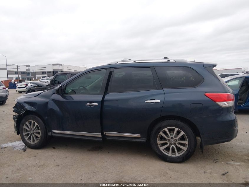 2013 Nissan Pathfinder Sl VIN: 5N1AR2MN8DC611888 Lot: 43955419