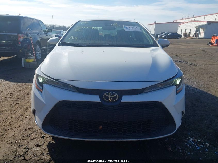 2021 Toyota Corolla Le VIN: 5YFEPMAE5MP246895 Lot: 43955424