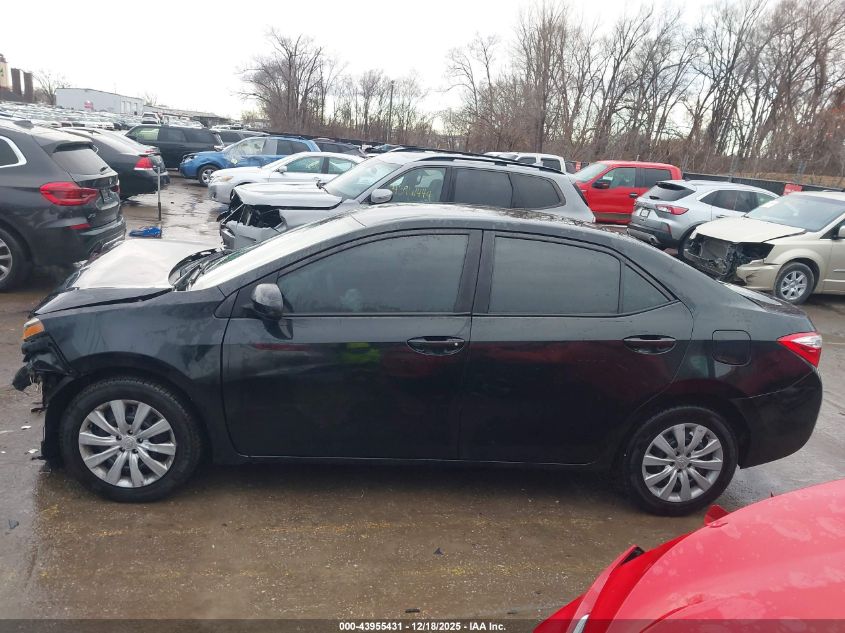 2014 Toyota Corolla Le VIN: 2T1BURHE4EC072656 Lot: 43955431