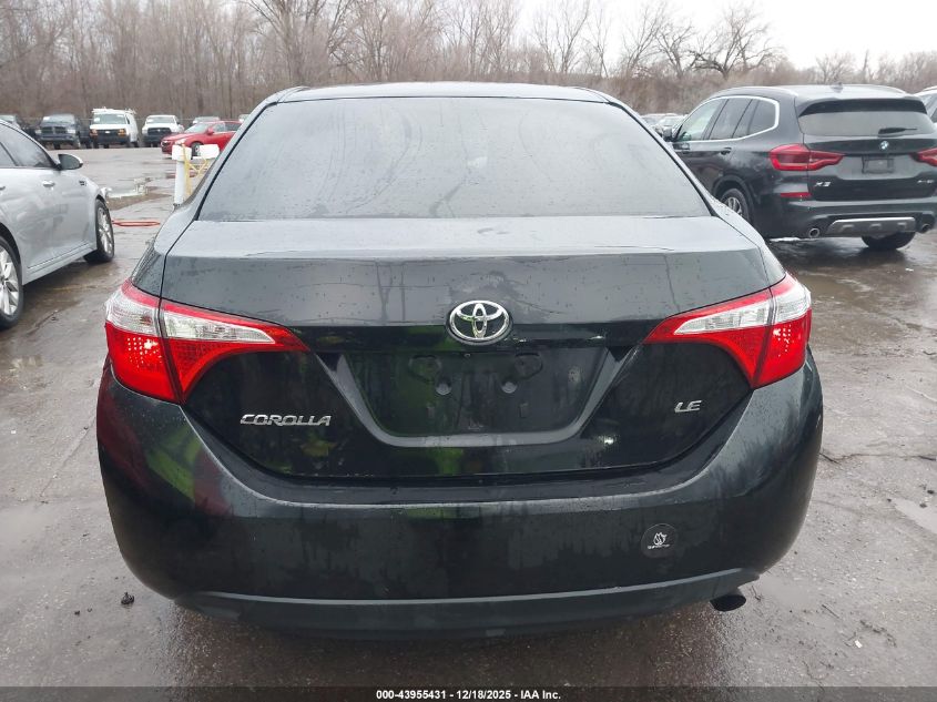 2014 Toyota Corolla Le VIN: 2T1BURHE4EC072656 Lot: 43955431