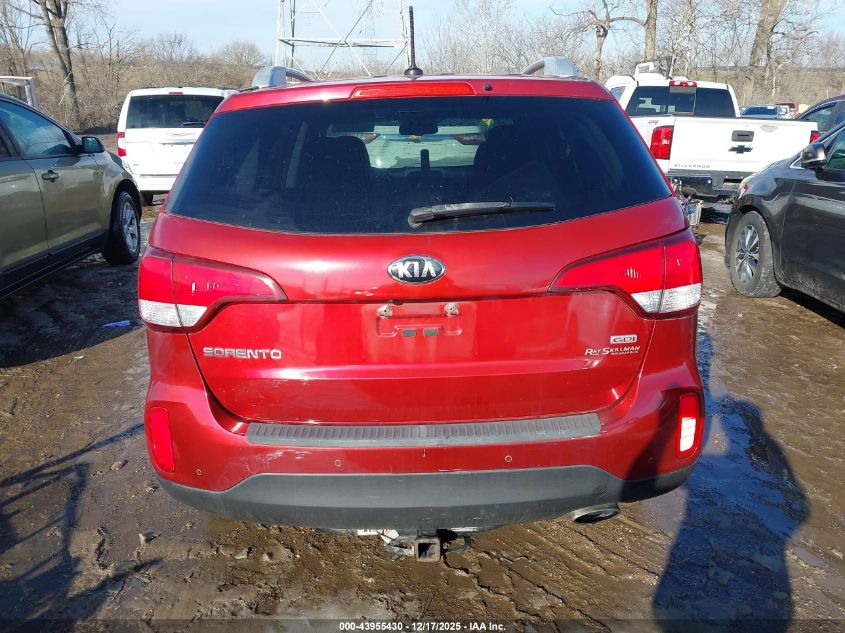 2014 Kia Sorento Lx V6 VIN: 5XYKTDA72EG497802 Lot: 43955430