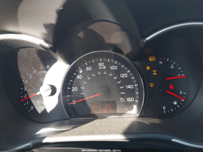 2014 Kia Sorento Lx V6 VIN: 5XYKTDA72EG497802 Lot: 43955430