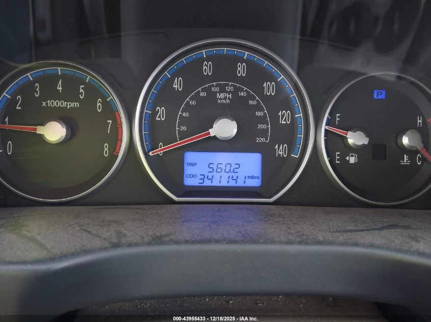 2009 Hyundai Santa Fe Limited VIN: 5NMSH13E19H283584 Lot: 43955433