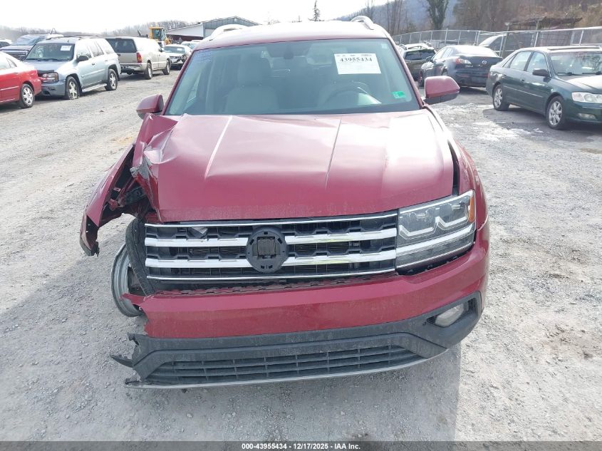 2019 Volkswagen Atlas 3.6L V6 Se VIN: 1V2DR2CA6KC513860 Lot: 43955434