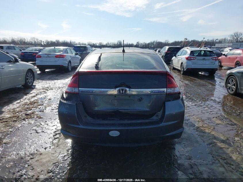 2012 Honda Insight Ex VIN: JHMZE2H76CS006527 Lot: 43955436