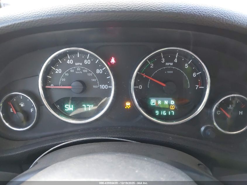 2012 Jeep Wrangler Unlimited Sport VIN: 1C4HJWDG4CL197641 Lot: 43955439