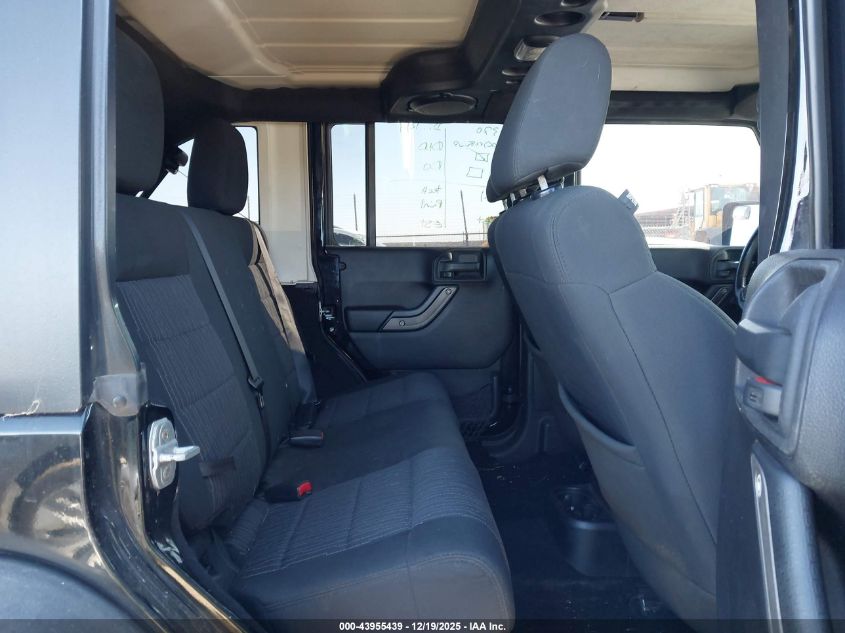 2012 Jeep Wrangler Unlimited Sport VIN: 1C4HJWDG4CL197641 Lot: 43955439