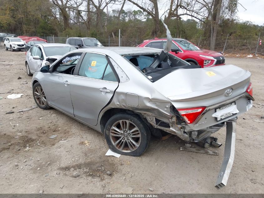 2016 Toyota Camry Se VIN: 4T1BF1FK9GU171088 Lot: 43955449