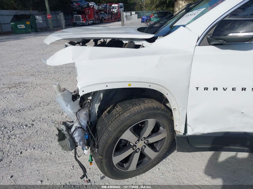 2021 Chevrolet Traverse Fwd Lt Leather VIN: 1GNERHKW3MJ269502 Lot: 43955452