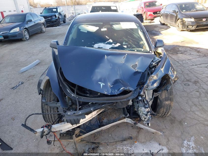 2022 Tesla Model 3 Long Range Dual Motor All-Wheel Drive VIN: 5YJ3E1EB6NF333780 Lot: 43955462