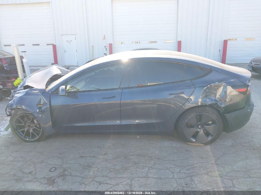 2022 Tesla Model 3 Long Range Dual Motor All-Wheel Drive VIN: 5YJ3E1EB6NF333780 Lot: 43955462