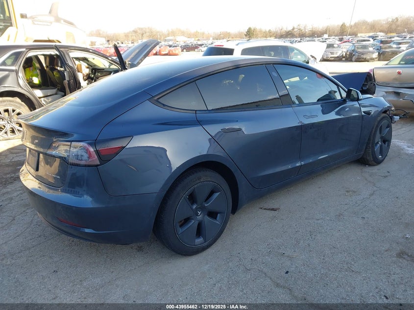 VIN 5YJ3E1EB6NF333780 2022 TESLA MODEL 3 LONG RANGE DUAL MOTOR ALL-WHEEL DRIVE