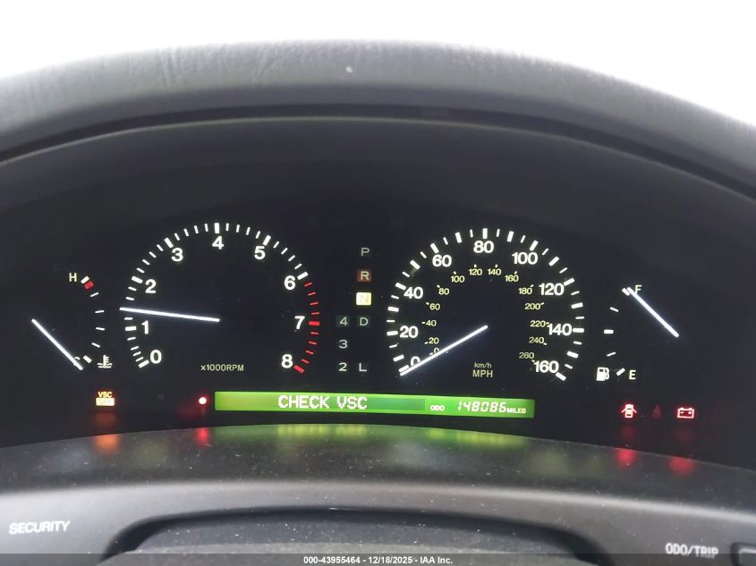 1998 Lexus Ls 400 VIN: JT8BH28F7W0100223 Lot: 43955464