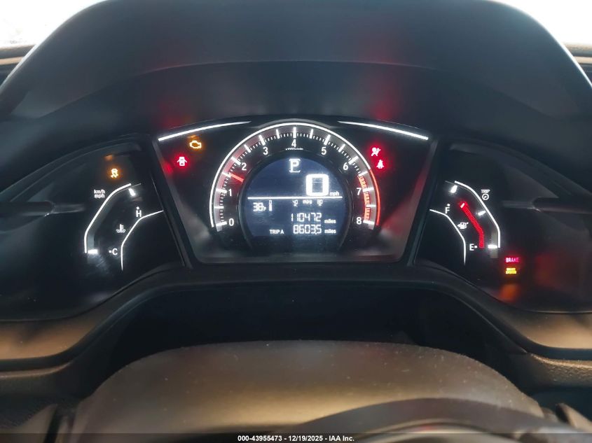 2017 Honda Civic Lx VIN: SHHFK7H2XHU422663 Lot: 43955473