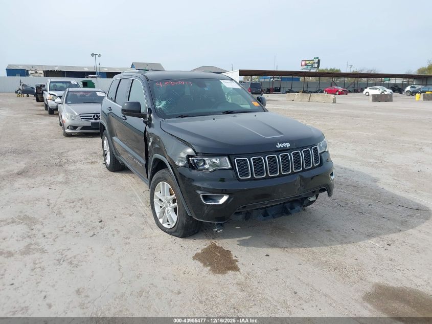 2018 Jeep Grand Cherokee Laredo E 4X4 VIN: 1C4RJFAG6JC207687 Lot: 43955477