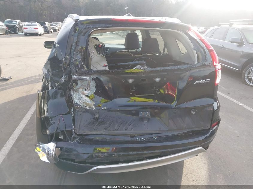 2015 Honda Cr-V Touring VIN: 5J6RM4H93FL099839 Lot: 43955479