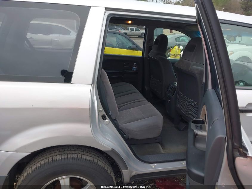 2005 Honda Pilot Lx VIN: 2HKYF18155H561342 Lot: 43955484