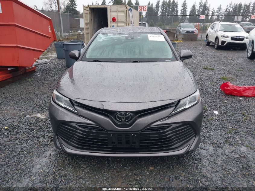 2019 Toyota Camry Le VIN: 4T1B11HK6KU237780 Lot: 43955486