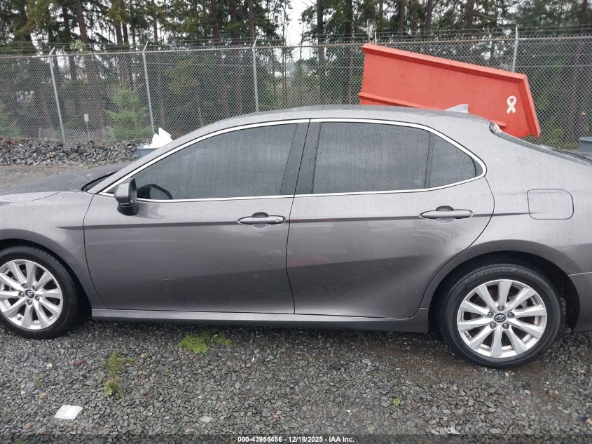 2019 Toyota Camry Le VIN: 4T1B11HK6KU237780 Lot: 43955486