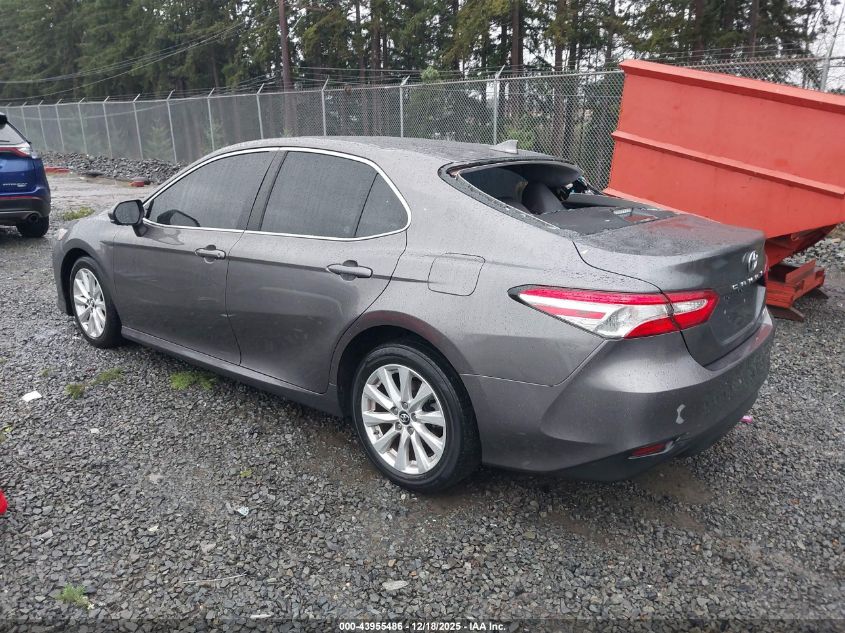 2019 Toyota Camry Le VIN: 4T1B11HK6KU237780 Lot: 43955486