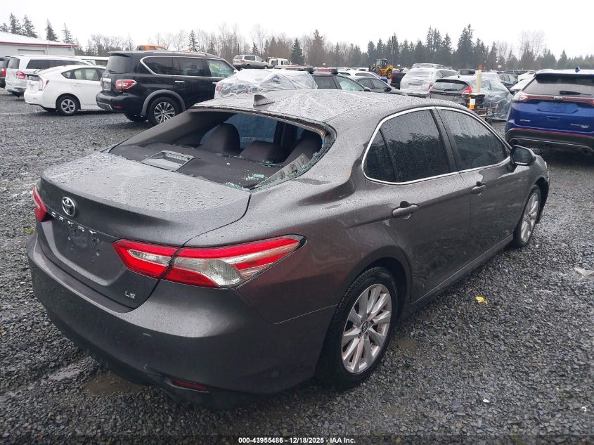 2019 Toyota Camry Le VIN: 4T1B11HK6KU237780 Lot: 43955486
