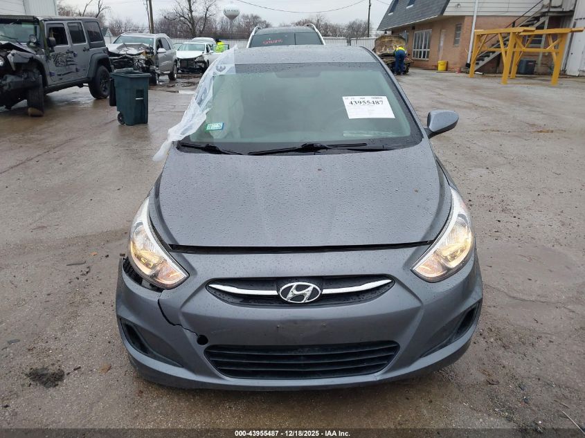 2017 Hyundai Accent Se VIN: KMHCT4AE3HU269695 Lot: 43955487