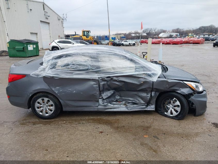 2017 Hyundai Accent Se VIN: KMHCT4AE3HU269695 Lot: 43955487