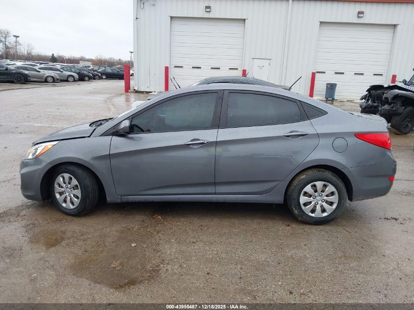 2017 Hyundai Accent Se VIN: KMHCT4AE3HU269695 Lot: 43955487