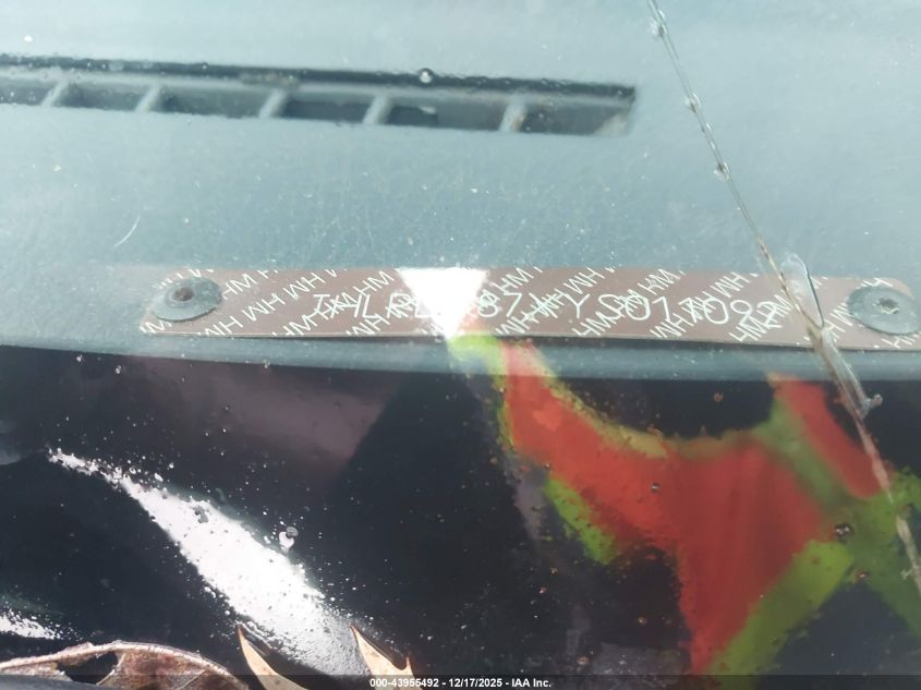 2000 Honda Cr-V Special Edition VIN: JHLRD187XYS011092 Lot: 43955492