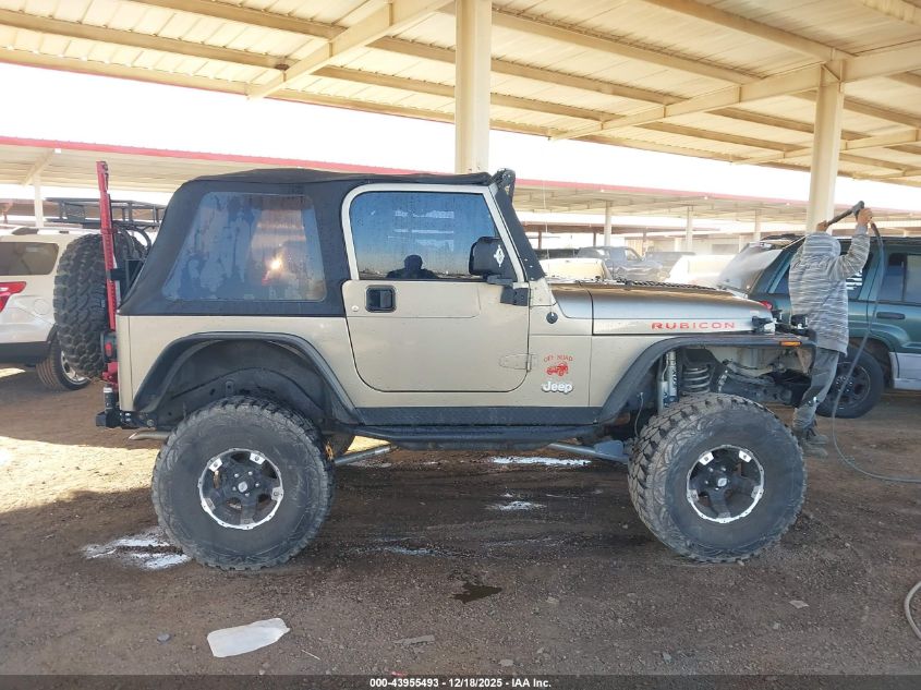 2004 Jeep Wrangler Rubicon VIN: 1J4FA69S34P790514 Lot: 43955493