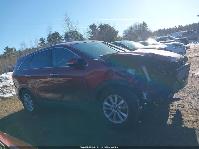 2020 Kia Sorento 2.4L Lx VIN: 5XYPGDA36LG671228 Lot: 43955498