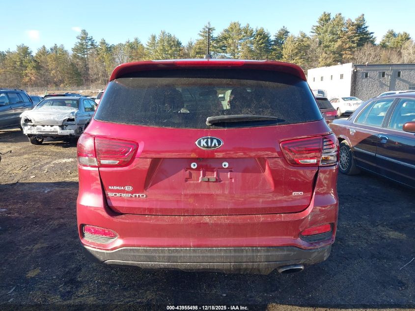 2020 Kia Sorento 2.4L Lx VIN: 5XYPGDA36LG671228 Lot: 43955498