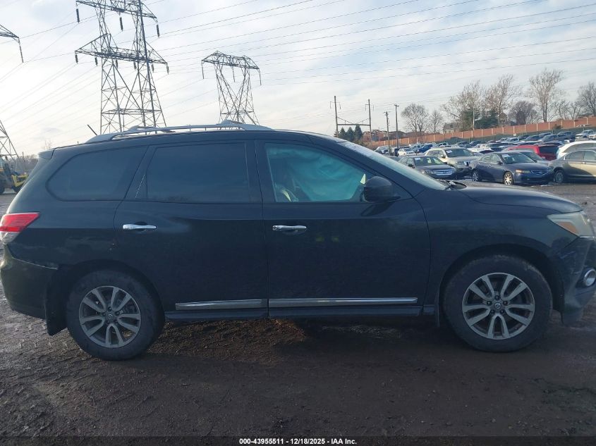 2014 Nissan Pathfinder Sl VIN: 5N1AR2MM3EC689777 Lot: 43955511