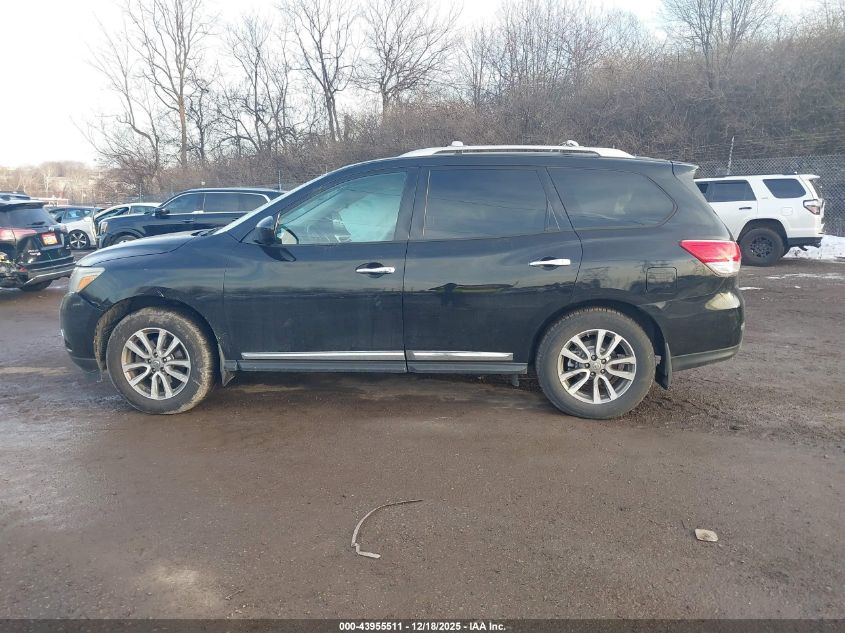 2014 Nissan Pathfinder Sl VIN: 5N1AR2MM3EC689777 Lot: 43955511