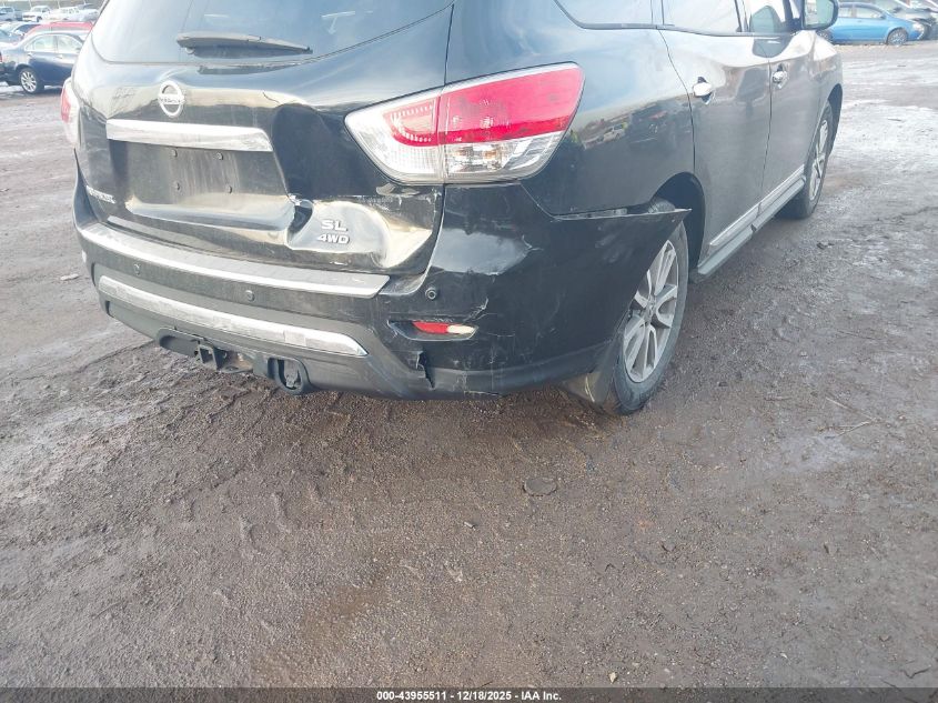 2014 Nissan Pathfinder Sl VIN: 5N1AR2MM3EC689777 Lot: 43955511