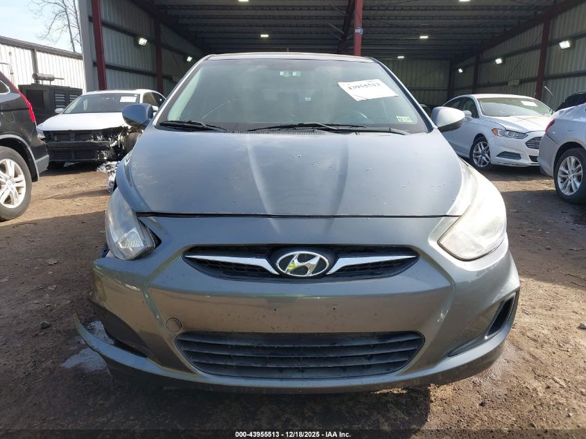 2012 Hyundai Accent Gs VIN: KMHCT5AEXCU022981 Lot: 43955513