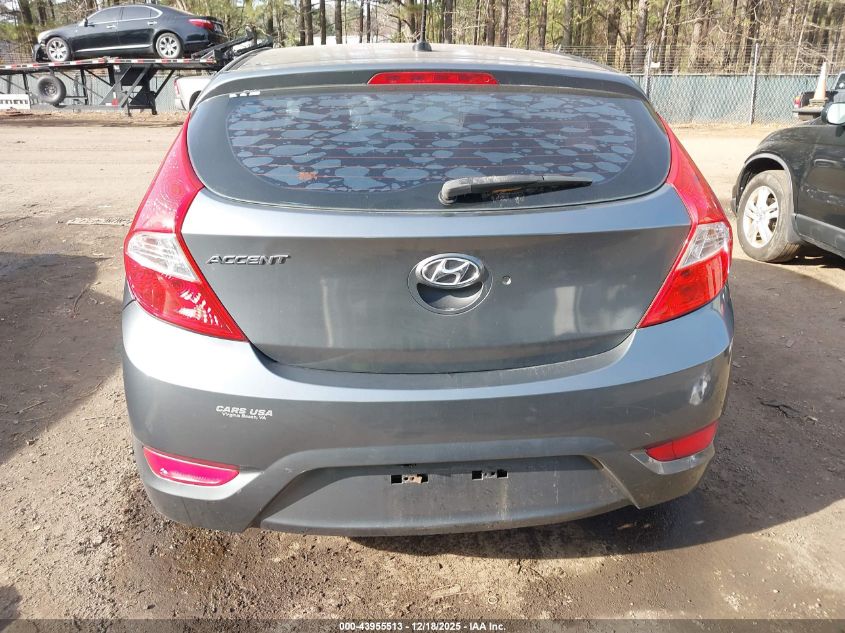 2012 Hyundai Accent Gs VIN: KMHCT5AEXCU022981 Lot: 43955513