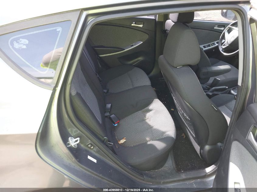 2012 Hyundai Accent Gs VIN: KMHCT5AEXCU022981 Lot: 43955513