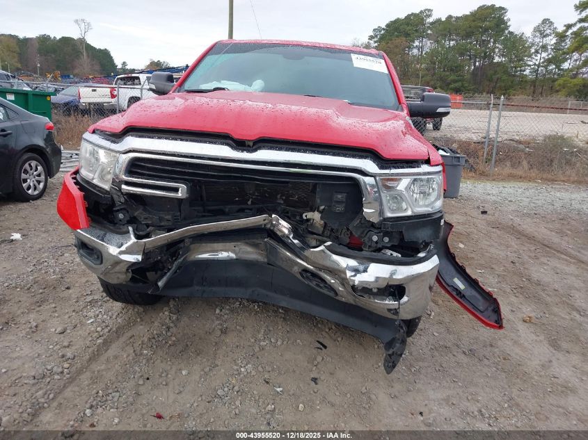 2021 Ram 1500 Big Horn 4X4 5'7 Box VIN: 1C6SRFFTXMN538529 Lot: 43955520