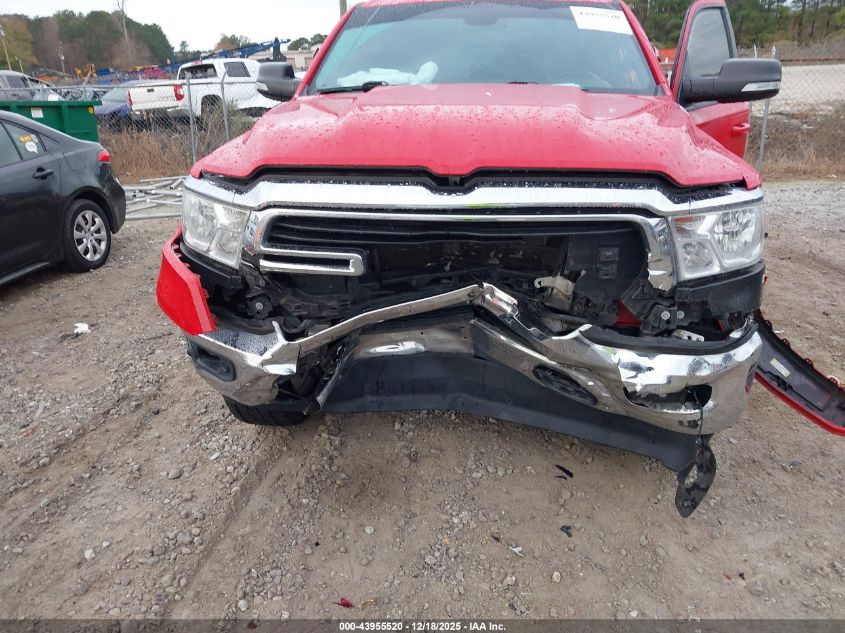 2021 Ram 1500 Big Horn 4X4 5'7 Box VIN: 1C6SRFFTXMN538529 Lot: 43955520